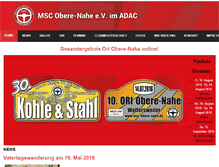 Tablet Screenshot of msc-obere-nahe.de